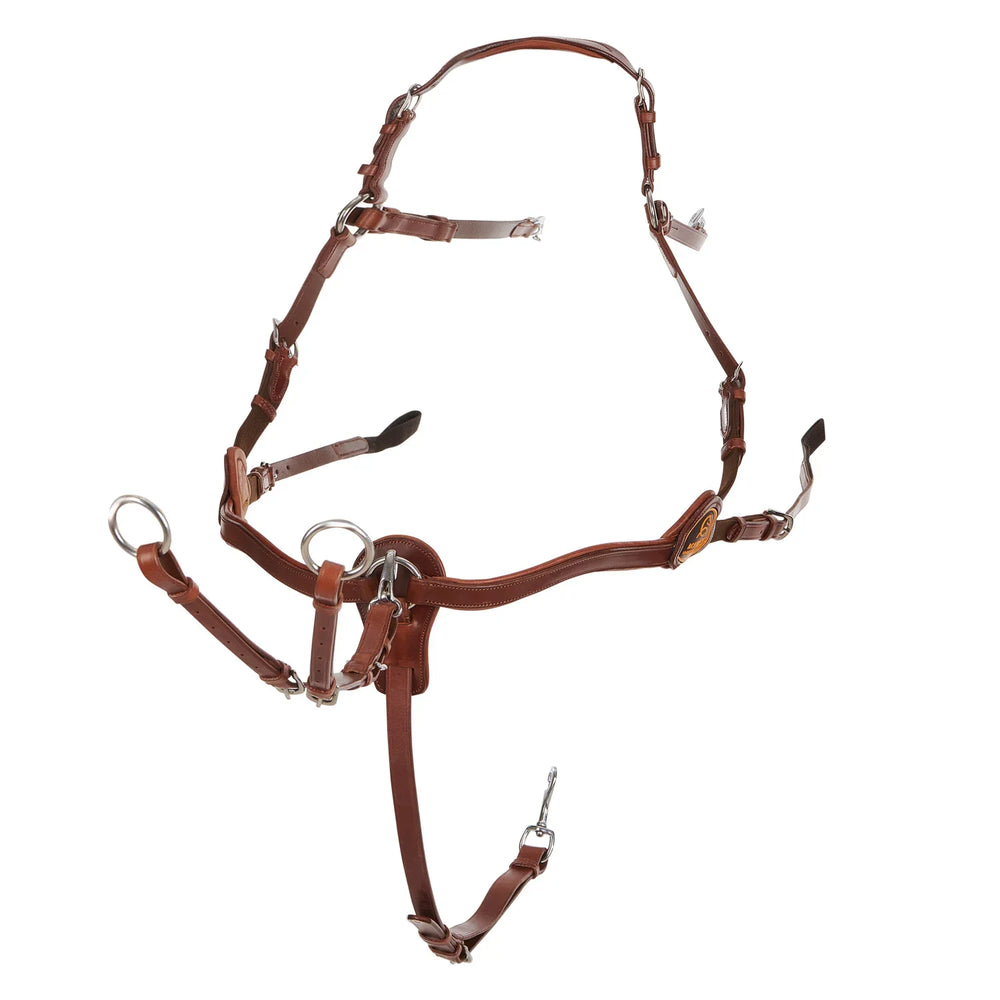 Acavallo five point breastplate calfskin AC 9600