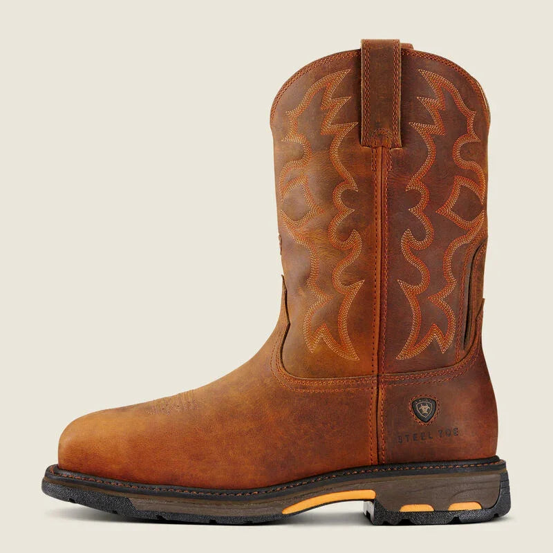 Ariat workhog Australia wide square toe steel toe work boot for men