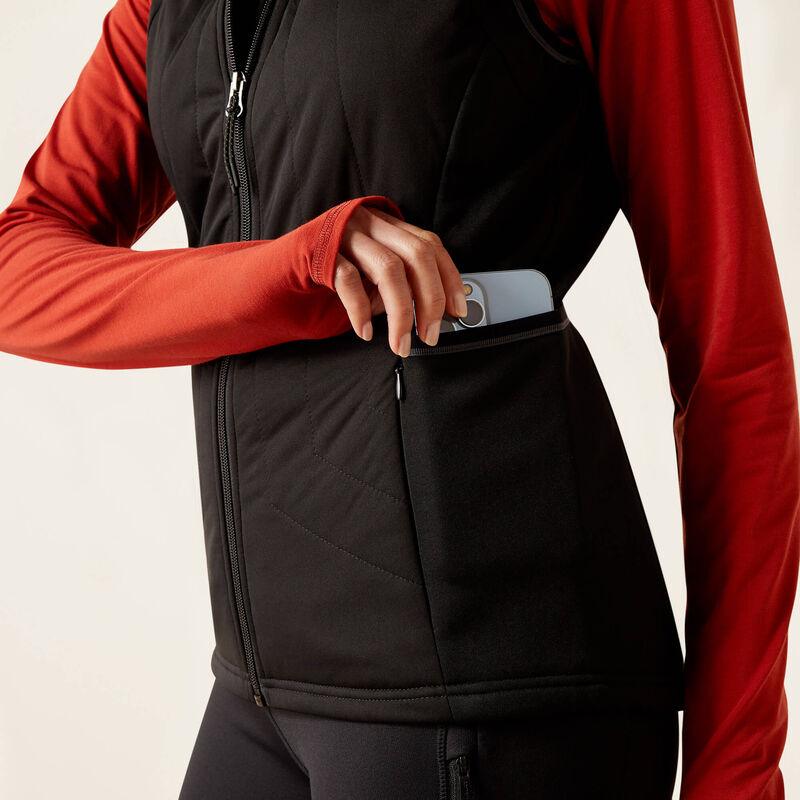 Ariat venture full zip vest for ladies