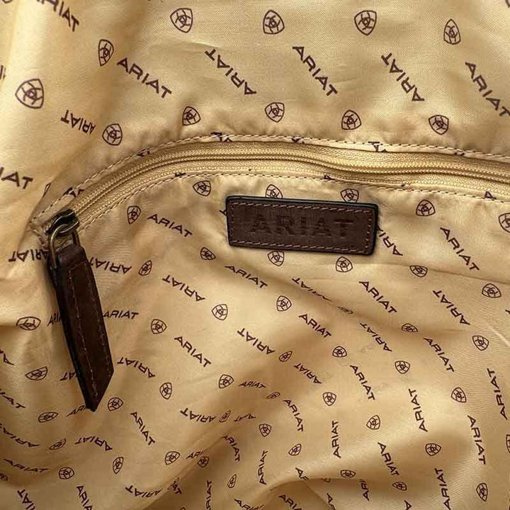Ariat canvas duffle bag