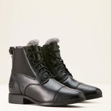 Ariat dames kendall back zip sherpa paddock boot