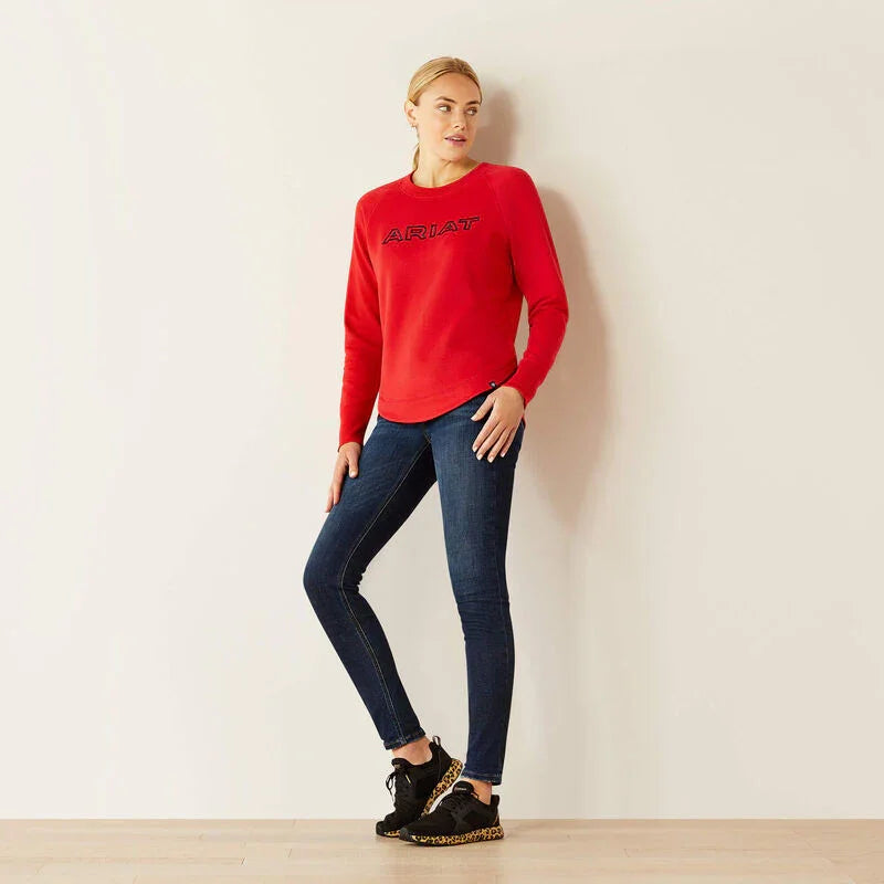 Ariat benicia team sweatshirt for ladies
