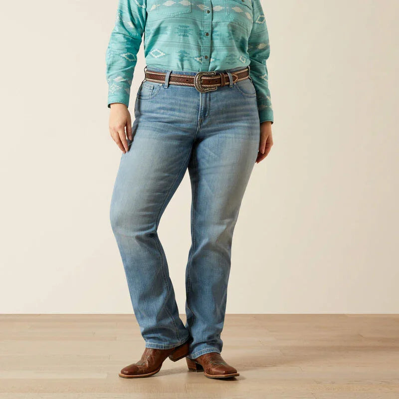 Ariat mid rise alessia straight legJean for ladies
