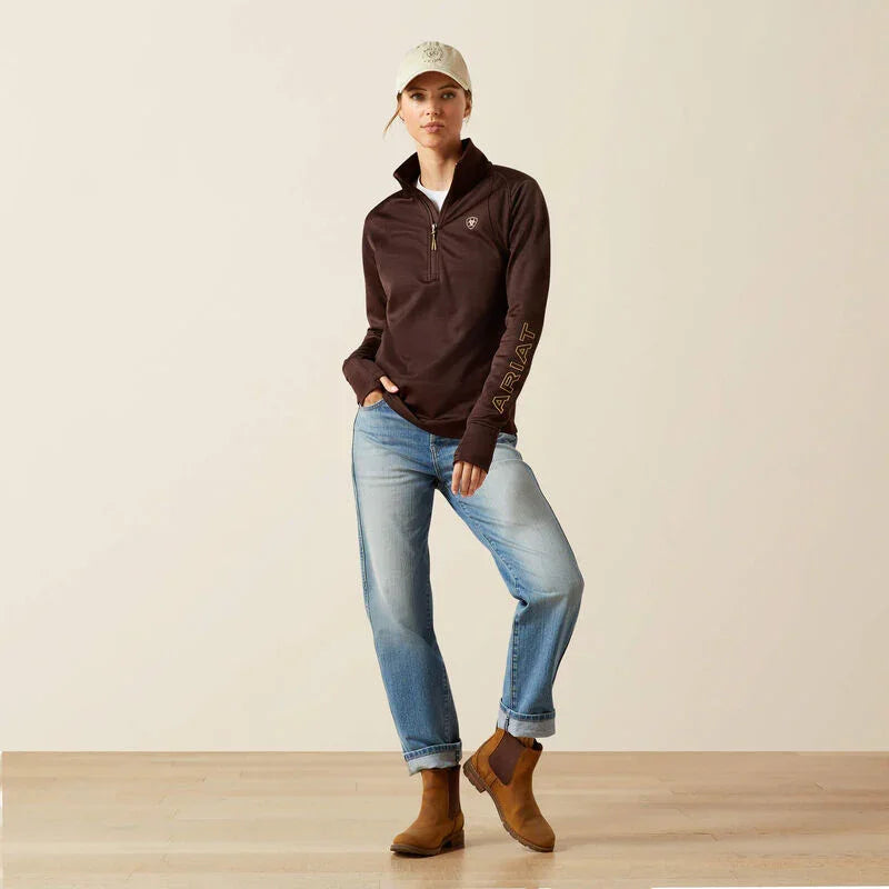 Ariat team EQ 1/2 zip pullover for ladies