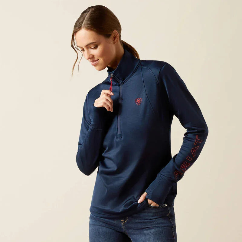 Ariat team EQ 1/2 zip pullover for ladies