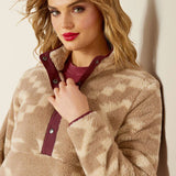 Ariat berber snap front sweatshirt for ladies