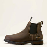 Ariat Groundbreaker chelsea waterproof soft toe work boot for men