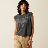 Ariat Dallas Cropped T-Shirt