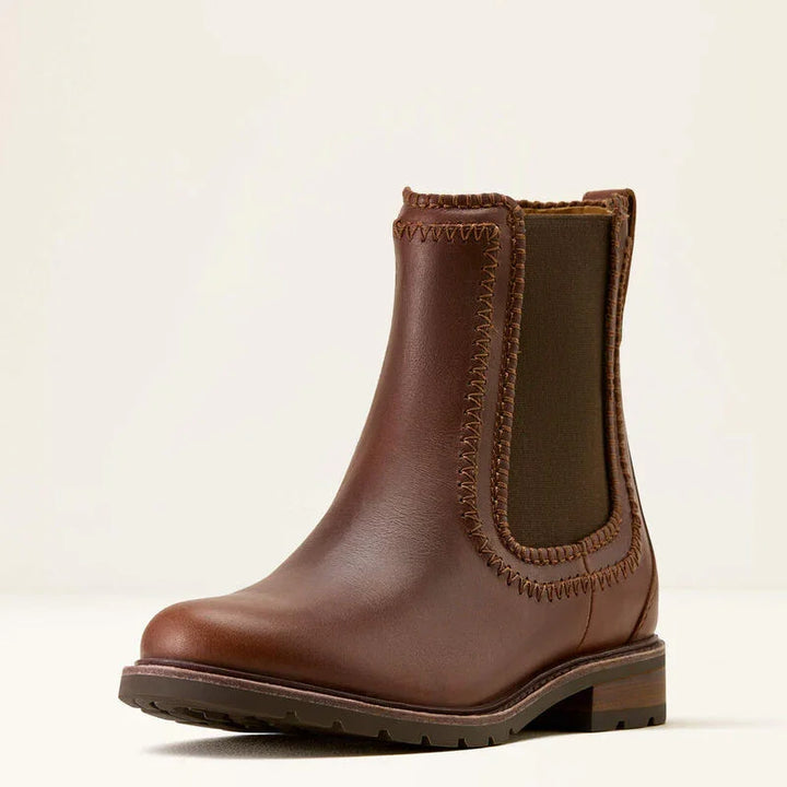 Ariat wexford whipstitch chelsea boot for ladies