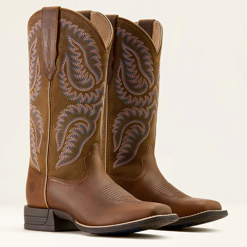 Ariat cattle caite wide square toe  Westernstiefel für Damen
