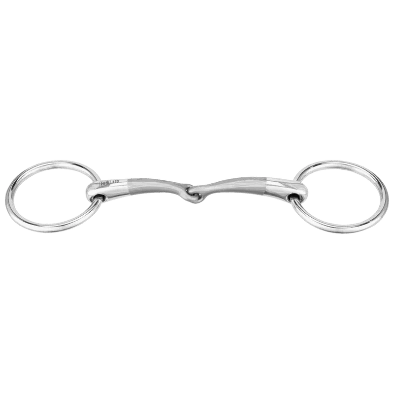 Herm. Sprenger satinox bradoon single jointed stainless steel 40261