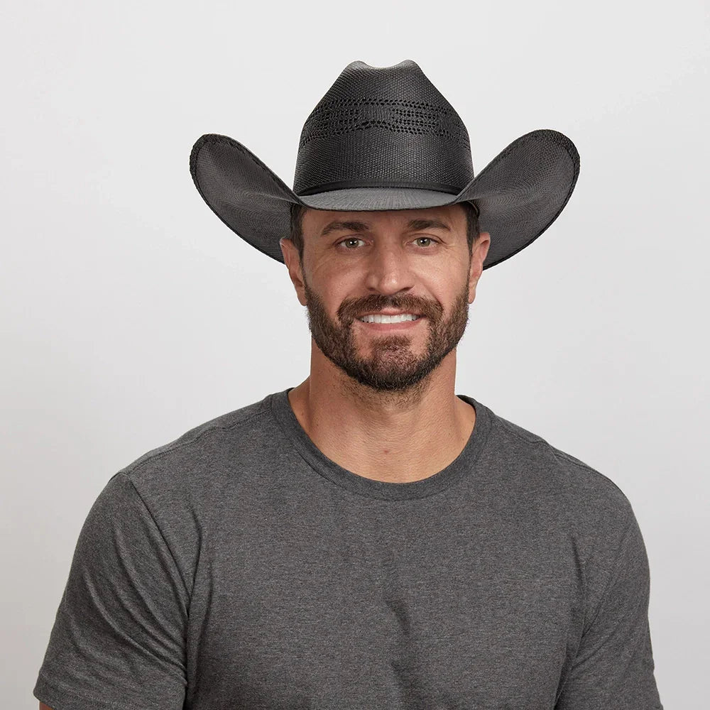 American hat makers Bozeman |  Straw Cowboy Hat