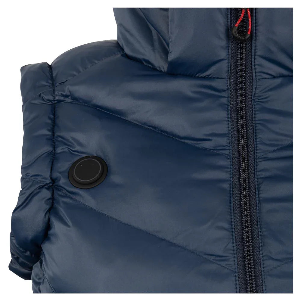Whis heated stepped bodywarmer coach