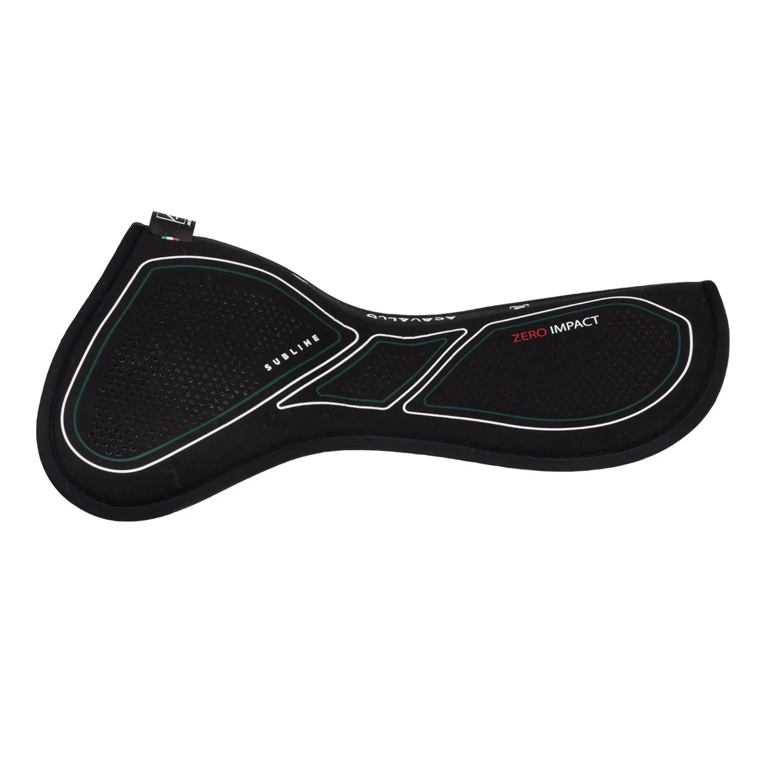 Acavallo sublime zero impact flat memory foam rear riser AC 895