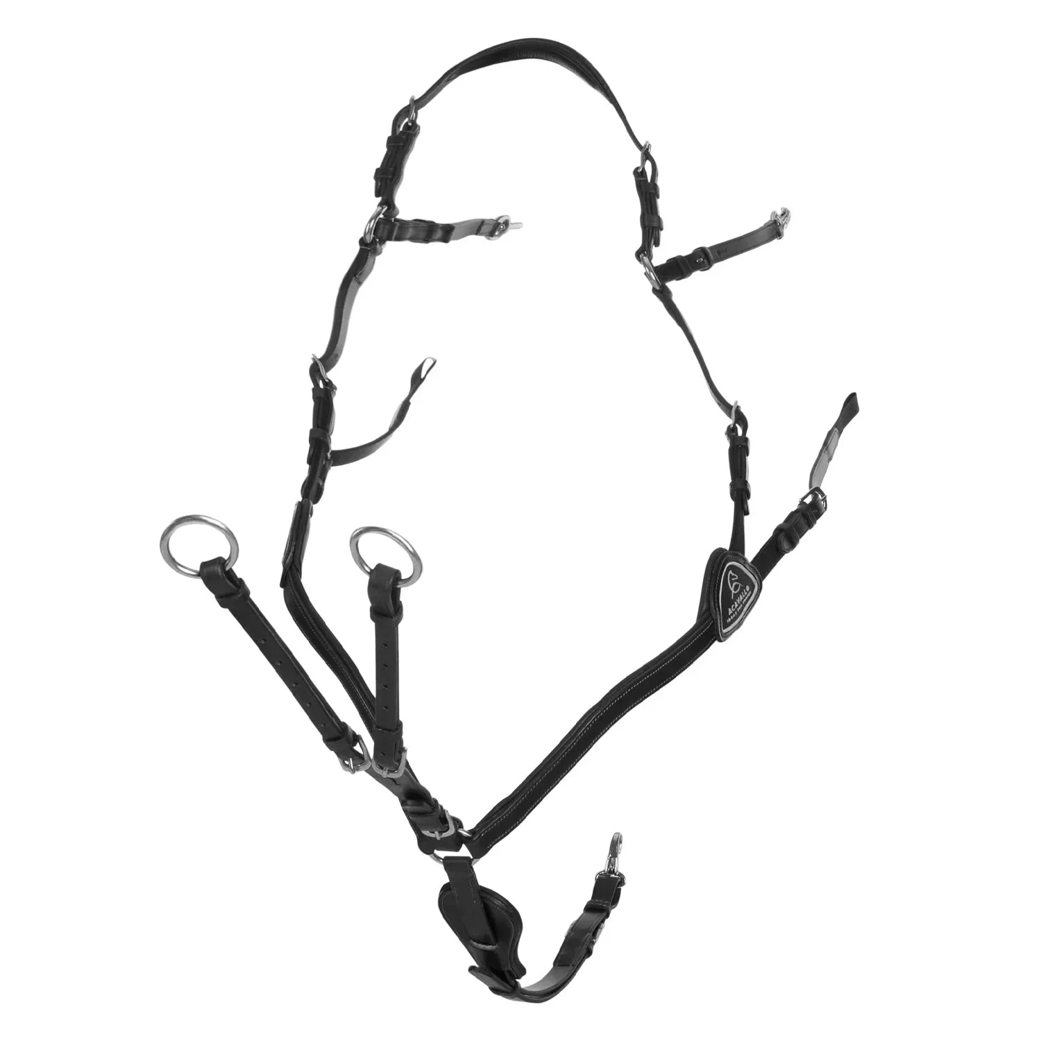 Acavallo five point breastplate calfskin AC 9600