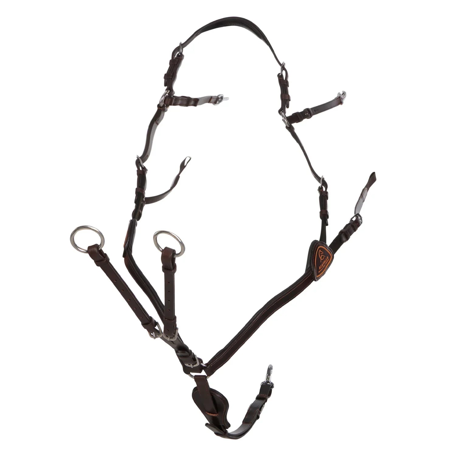 Acavallo five point breastplate calfskin AC 9600