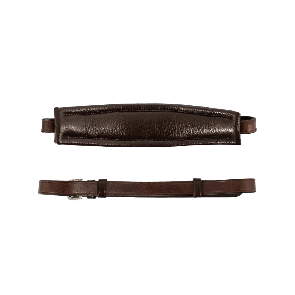 Acavallo hackamore noseband calfskin