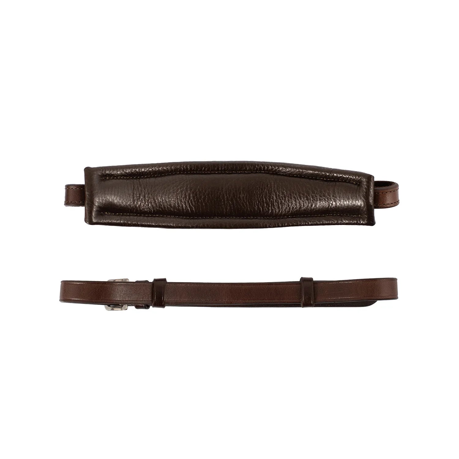 Acavallo hackamore noseband calfskin