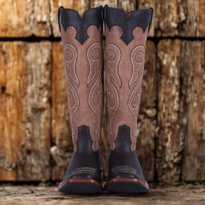 De Niro Western boots buckaroo montus stone