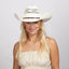 American hat makers Montana | Damen-Cowgirlhut aus Stroh mit Westernhutband