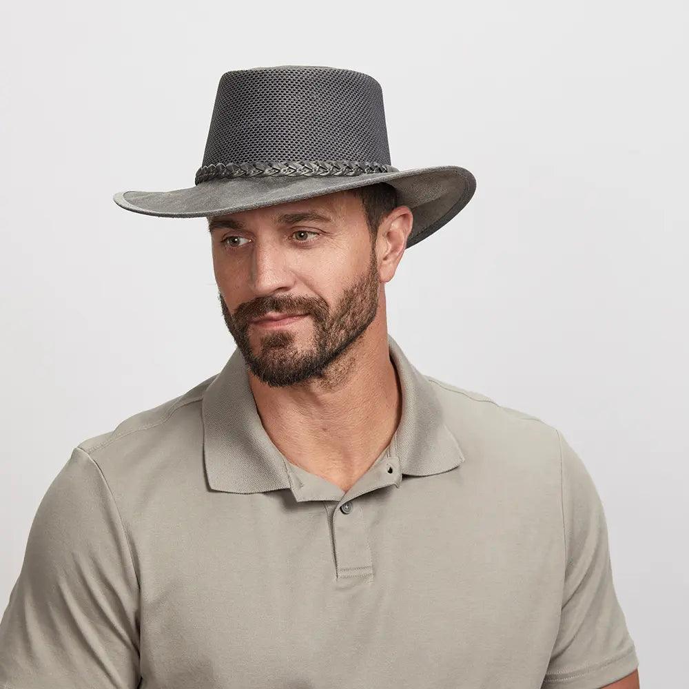 American hat makers Breeze | Mens Wide Brim Sun Hat