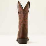 Ariat Round up wide square toe stretchfit Westernlaars voor dames