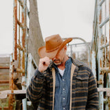American hat makers Hollywood |  Leather Cowboy Hat