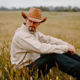 American hat makers Hollywood |  Leather Cowboy Hat