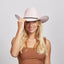 American hat makers Pioneer | Western-Cowgirl-Hut aus Canvas-Baumwolle für Damen
