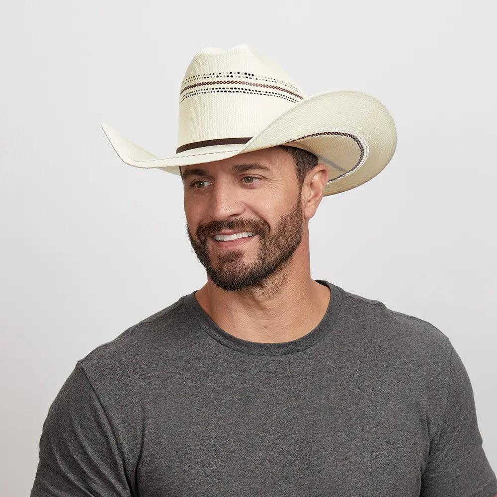 American hat makers Ponderosa | Straw Cattleman Cowboy Hat