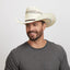 American hat makers Ponderosa | Cowboyhut aus Stroh für Herren im Cattleman-Stil