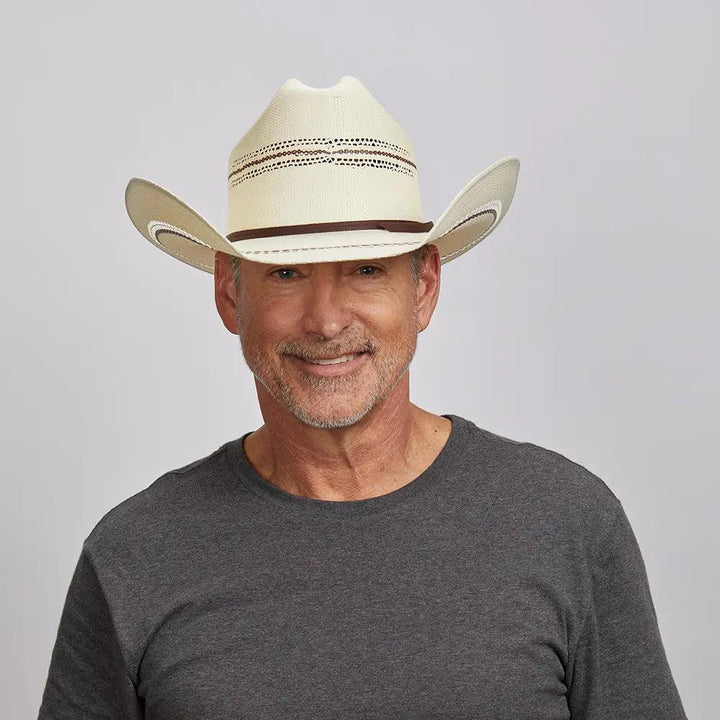 American hat makers Ponderosa | Straw Cattleman Cowboy Hat