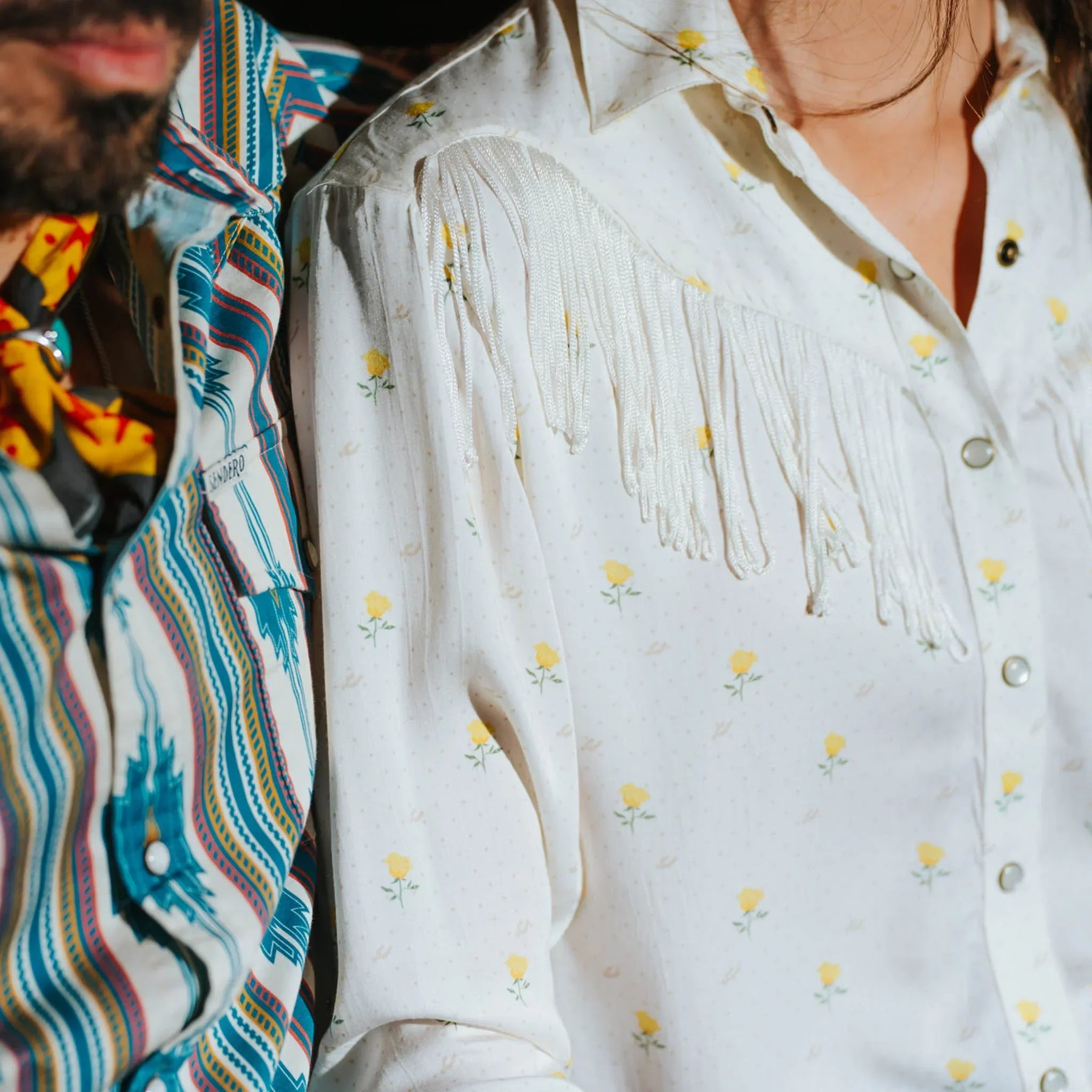 Sendero june fringe longe sleeve shirt