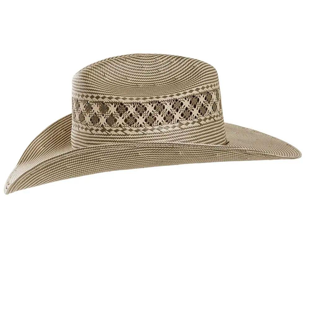 American hat makers Waco | Mens Shantung Straw Cowboy Hut