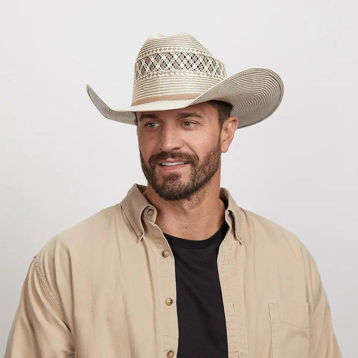 American hat makers Waco | Shantung Straw Cowboy Hat