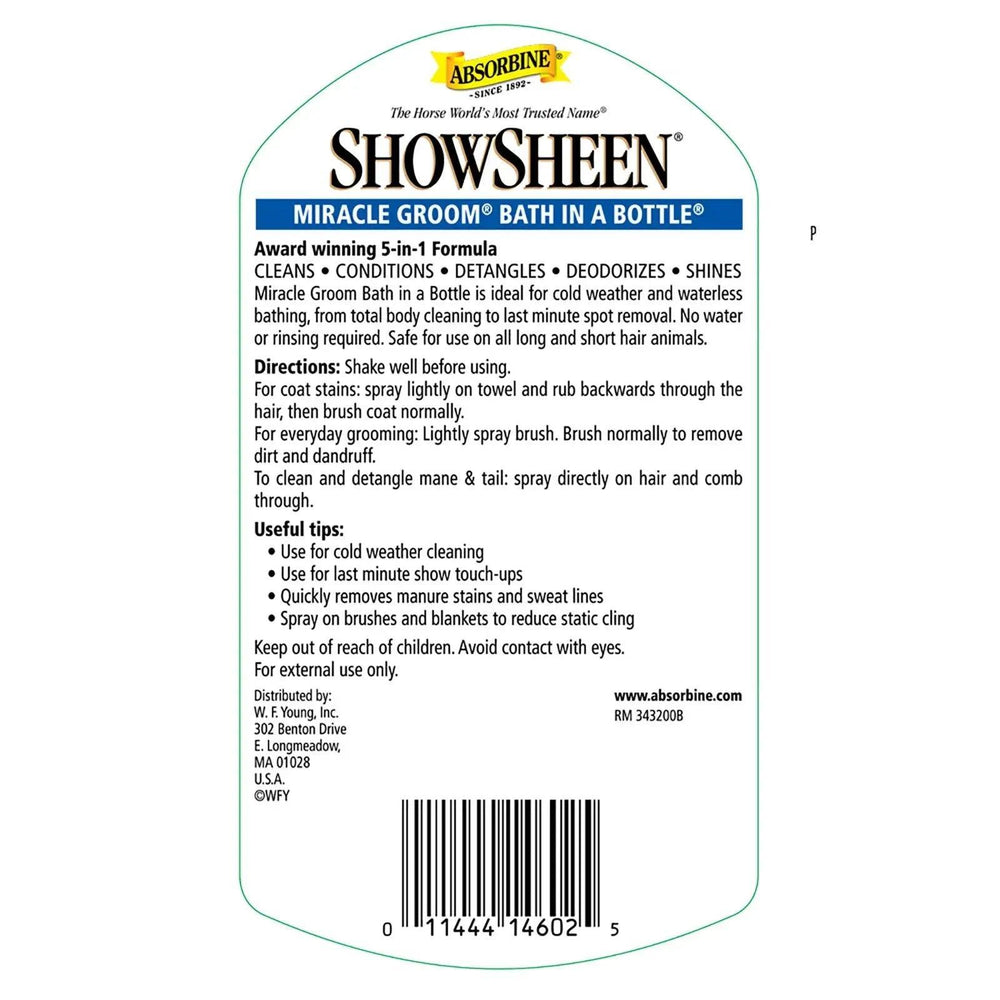Absorbine miracle groom Absorbine
