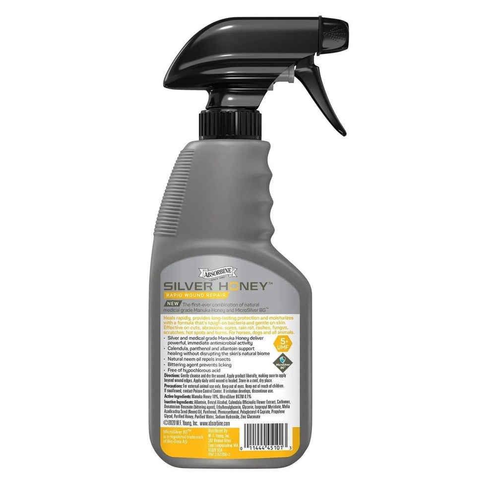 Absorbine silver honey rapid wound repair gel Absorbine