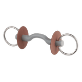 Beris loose ring snaffle with tongue port bar ring 6 cm hard Beris