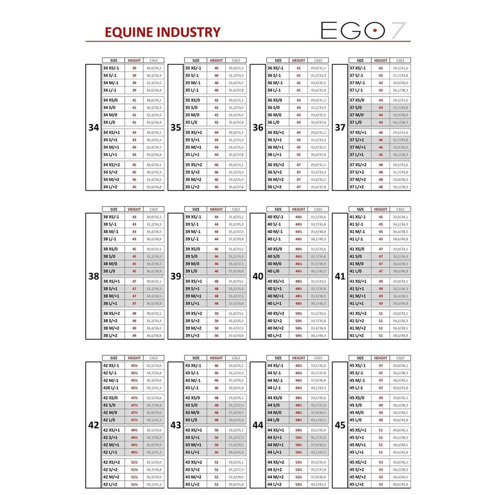 Ego 7 aries boots Ego 7