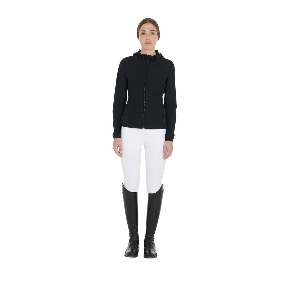 Equestro women's down jacket in technical blend - HorseworldEU