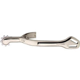 Herm. Sprenger Balkenhol spurs for ladies with Balkenhol fastening - German Silver highly polished, 40 mm rounded Herm. Sprenger