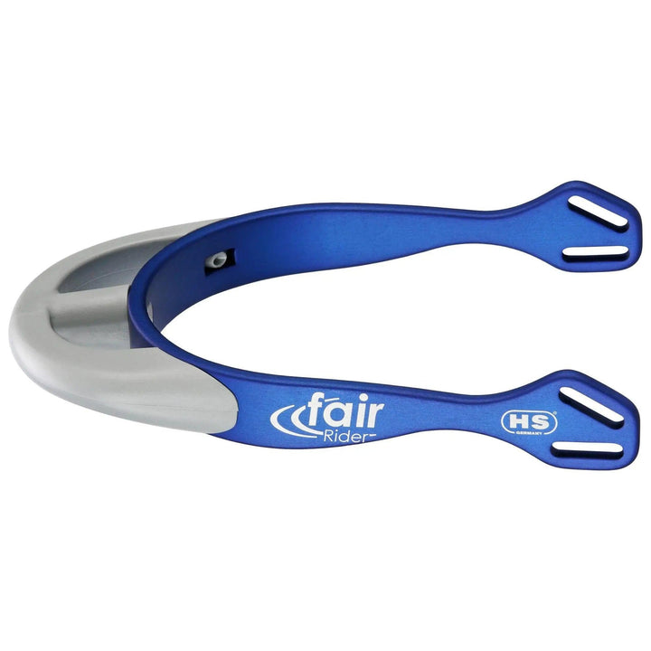 Herm. Sprenger fairRider spurs - aluminium, 25mm neck silver thin rounded 47622 Herm. Sprenger