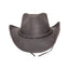 American hat makers Hollywood | Leder-Cowgirlhut für Damen
