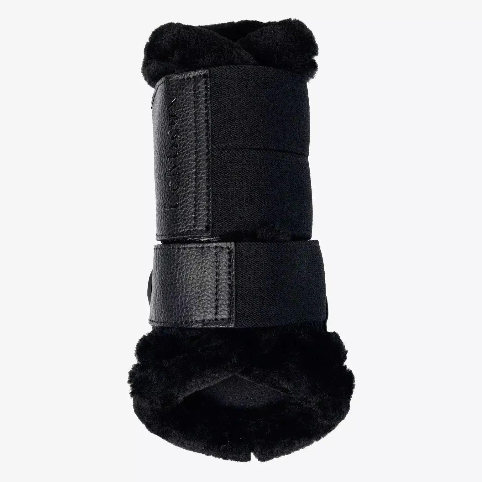 LeMieux Fleece Edged mesh brushing boots Lemieux
