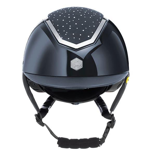 EQX by Charles Owen Kylo crystal wide peak helmet