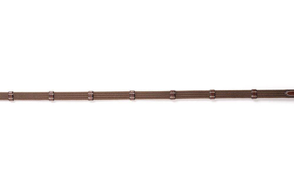 Trust Deauville 5/8inch Web reins 9 stops - HorseworldEU